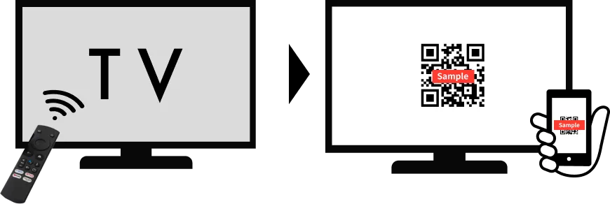 リモコンを使ってLife Stickの初期設定を進めます。